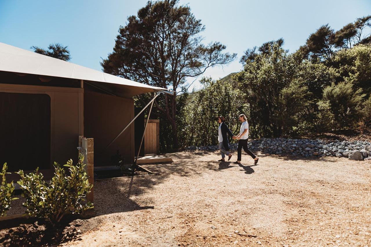 Drift Off Grid Luxury Eco Glamping Hotel Tarakohe Kültér fotó