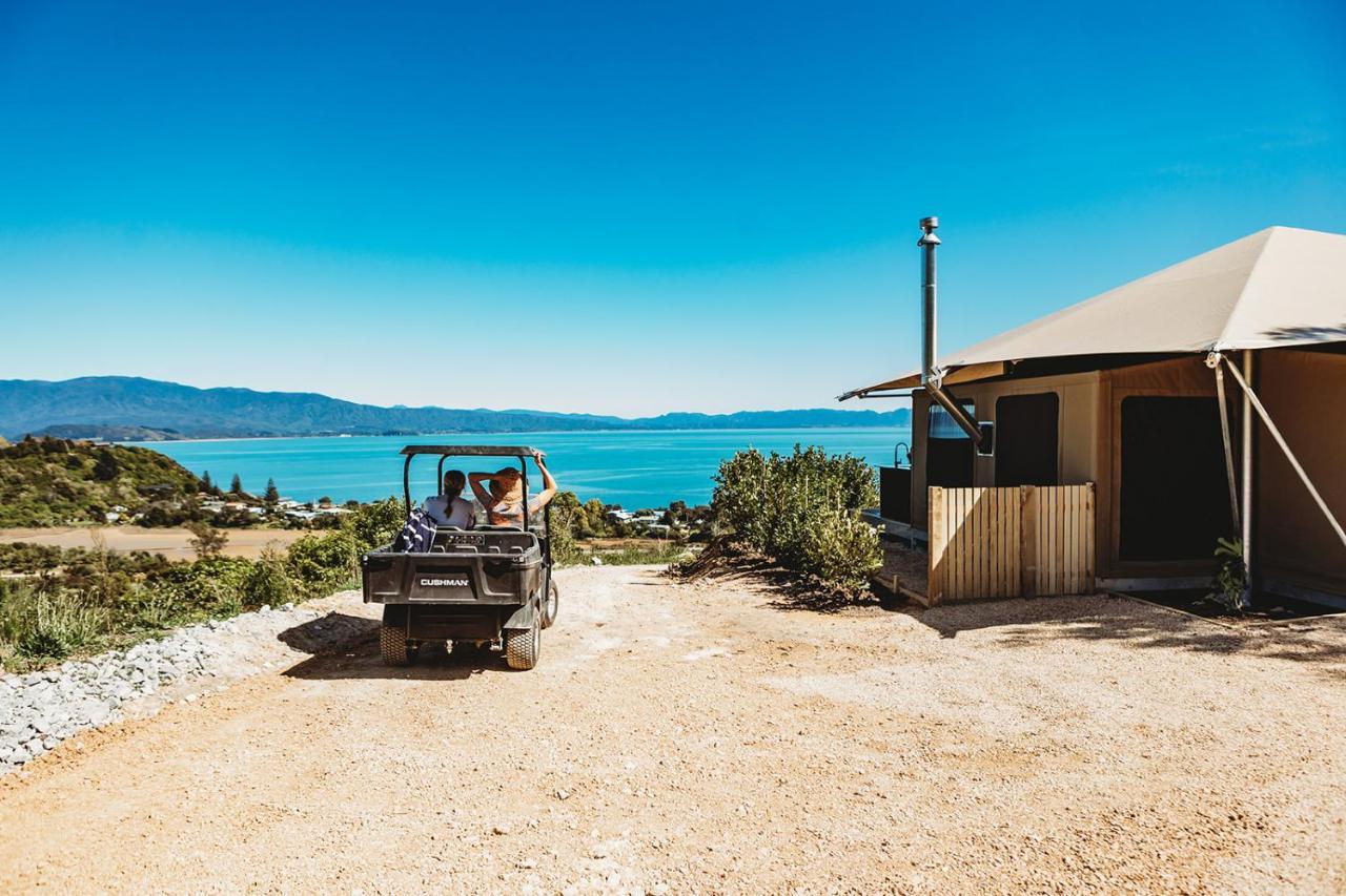 Drift Off Grid Luxury Eco Glamping Hotel Tarakohe Kültér fotó