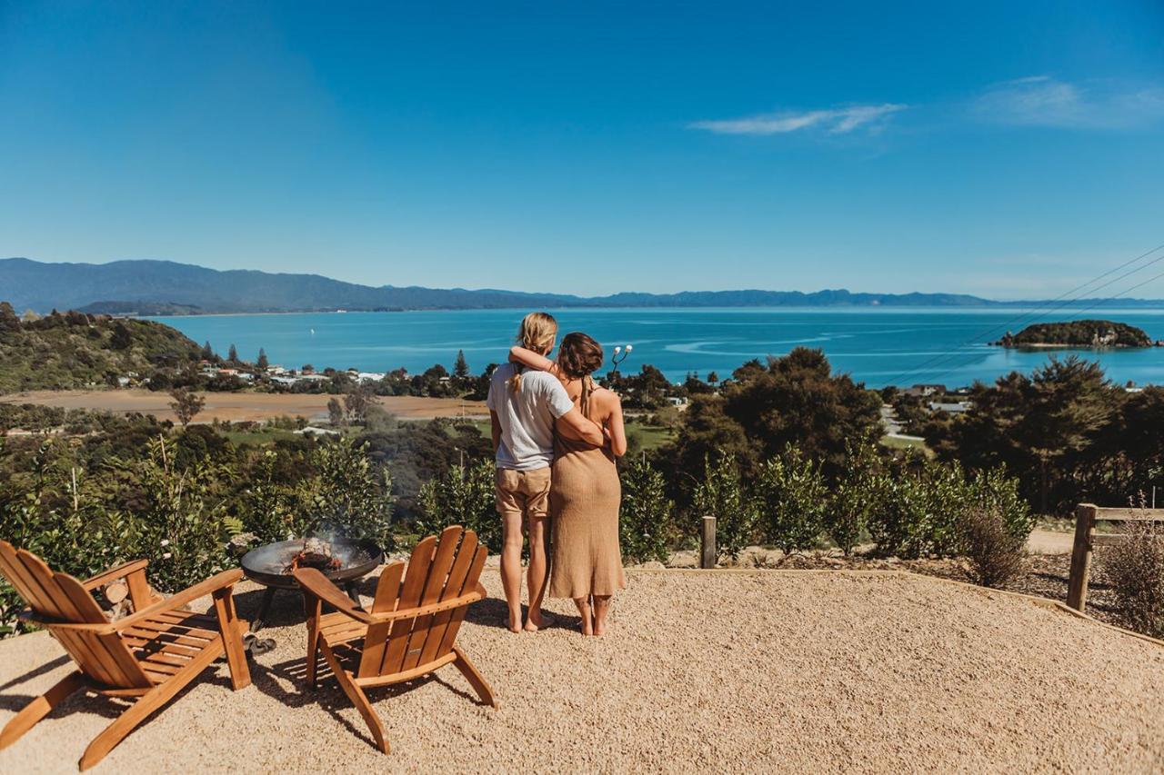 Drift Off Grid Luxury Eco Glamping Hotel Tarakohe Kültér fotó